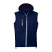 Netly donker blauw  softshell bodywarmer L