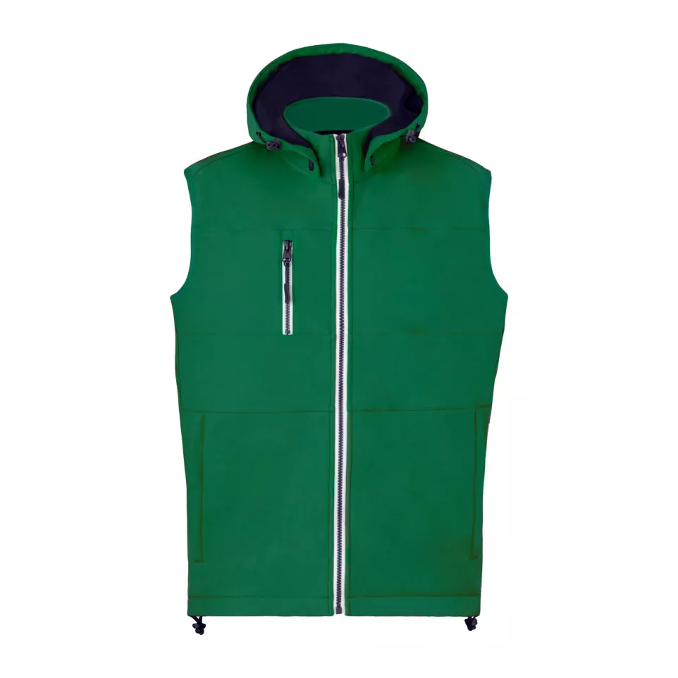 Netly green  softshell bodywarmer vest S