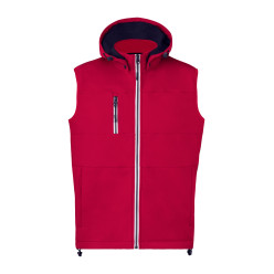 Netly rood  softshell bodywarmer XL