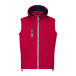 Netly red  softshell bodywarmer vest XL
