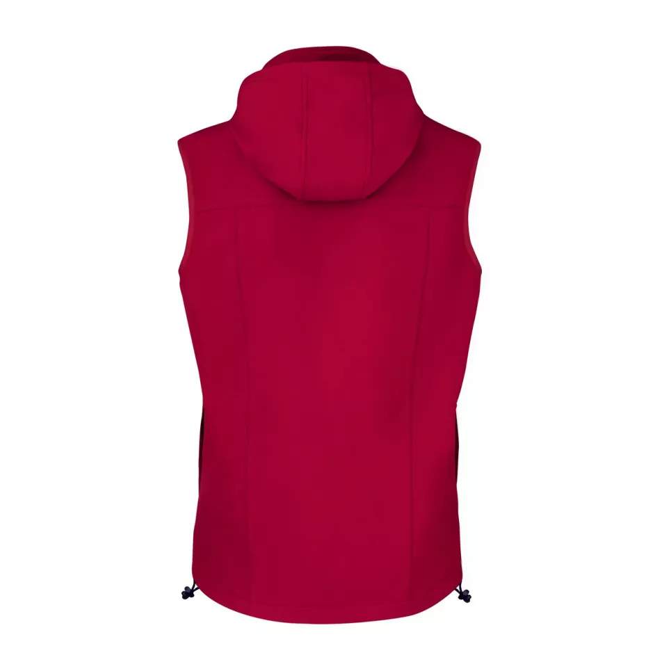 Netly red  softshell bodywarmer vest XL