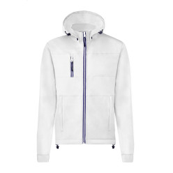 Butron wit  softshell jas L