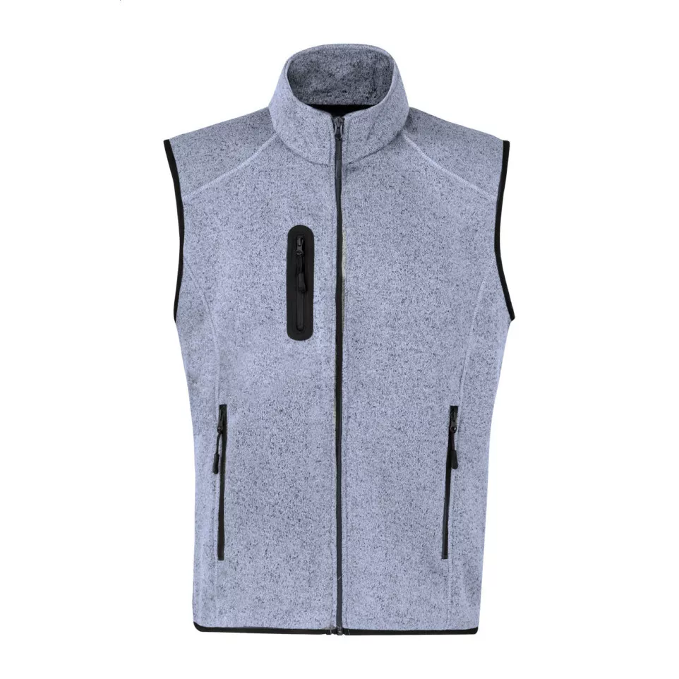 Azzimp licht grijs  bodywarmer M