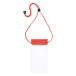 Splash rood transparant waterdichte mobiele telefoon hoes 
