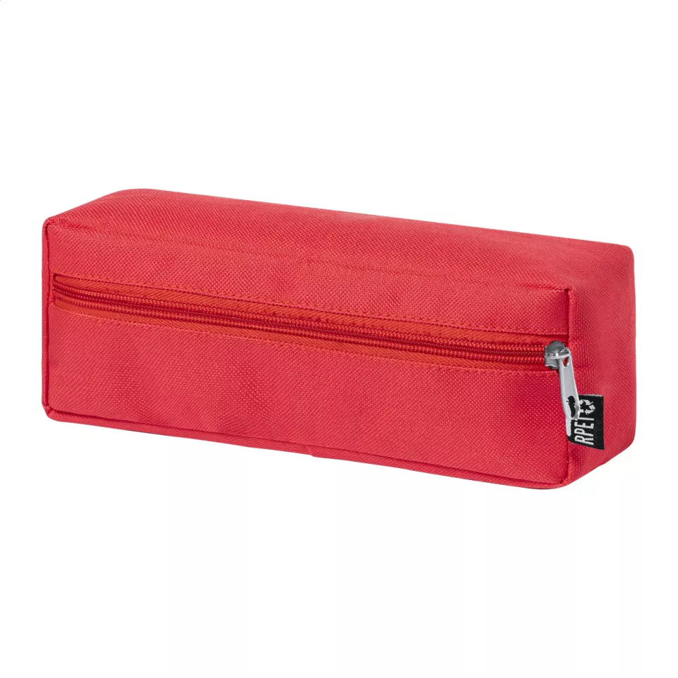 Mursten red  RPET pen case 