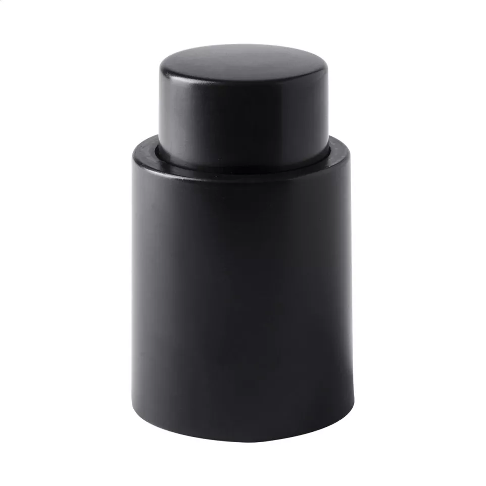 Vakux noir  bouchon de bouteille de vin 