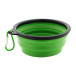 Chappy lime green  dog bowl 