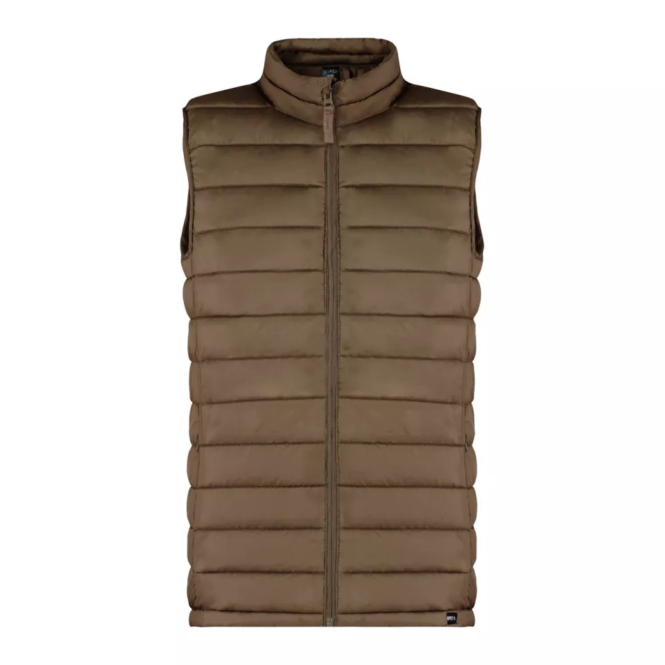 Vespa bruin  RPET bodywarmer S