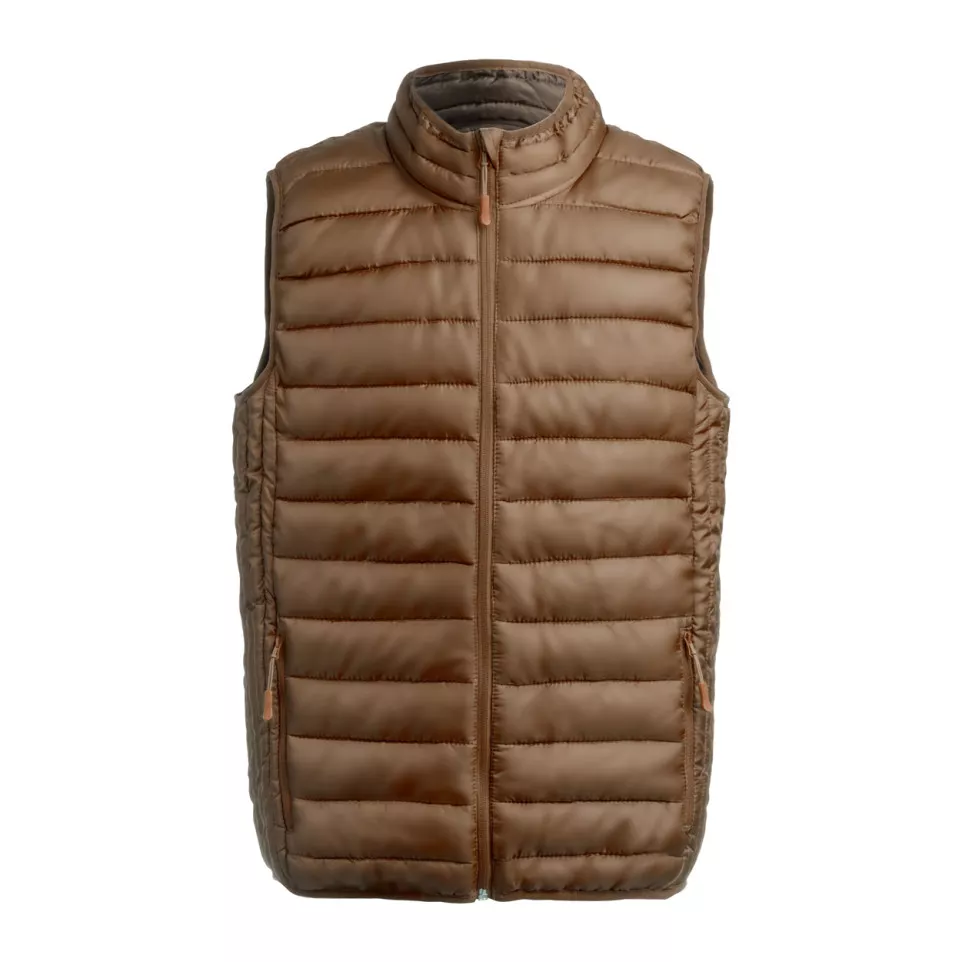 Peddas brown  bodywarmer vest M