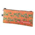 CreaFelt Pen Zip white grey custom RPET pen case 