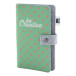 CreaFelt Journey blanc gris porte-documents de voyage RPET personnalisable 