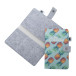 CreaFelt Journey blanc gris porte-documents de voyage RPET personnalisable 