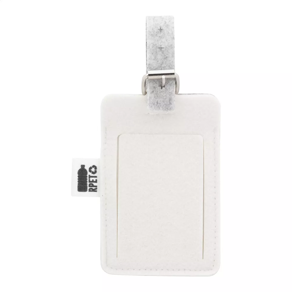 CreaFelt Tag white grey custom RPET...