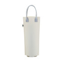 CreaFelt Vino blanc gris sac à vin RPET personnalisable 