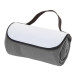 Reporta gris  couverture polaire RPET, personnalisable 