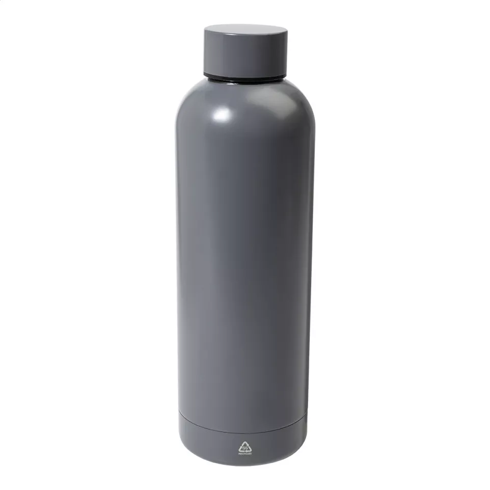 Pumori donker grijs  geïsoleerde fles 