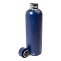Pumori donker blauw  geïsoleerde fles 