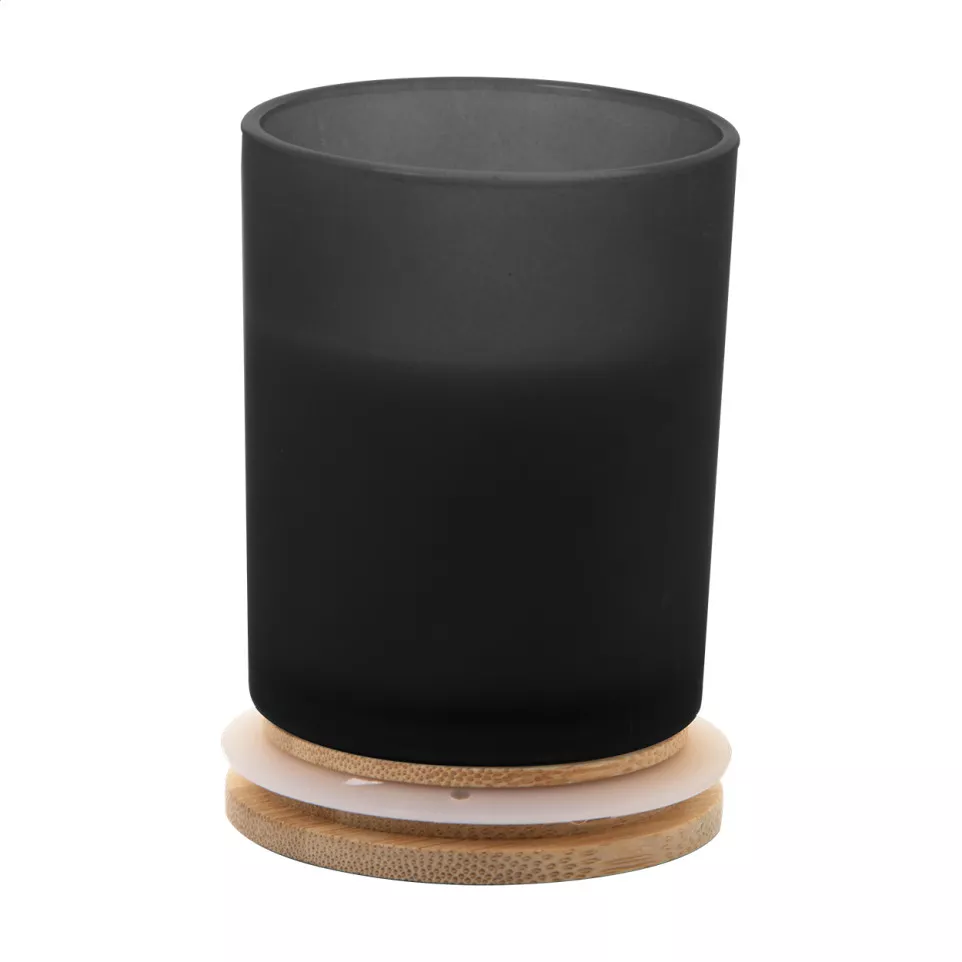 Daizu black  candle, sandalwood 