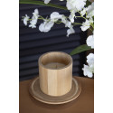 Takebo naturelle  bougie bambou 