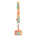 SuboFob Mobile RPET white  custom RPET mobile wrist strap 