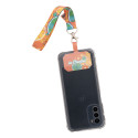SuboFob Mobile RPET white  custom RPET mobile wrist strap 