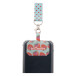 Subyard Mobile RPET blanc  tour de cou avec insert portable en RPET personnalisable 