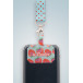 Subyard Mobile RPET wit  custom made mobiele telefoonhouder met RPET sleutelkoord 