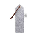 CreaFelt Mark blanc gris Marque-page RPET personnalisable  