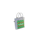CreaFelt Cross wit grijs custom made RPET crossbody tas 