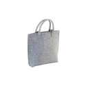 CreaFelt Cross wit grijs custom made RPET crossbody tas 