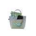 CreaFelt Cross wit grijs custom made RPET crossbody tas 