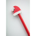 Ramsvika red  Christmas pencil, Santa Claus 