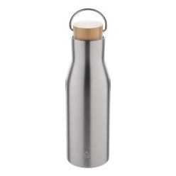 Ressobo zilver  geïsoleerde fles 
