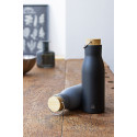 Ressobo black  insulated bottle 