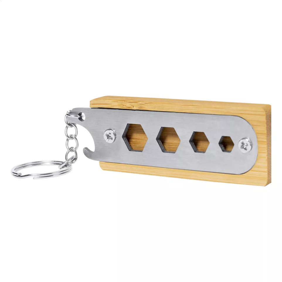 Farina natural  multi tool keyring 