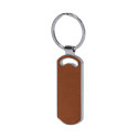 Behok brown  keyring, rectangle 