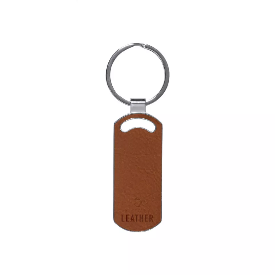Behok marron  porte-clés, rectangle 
