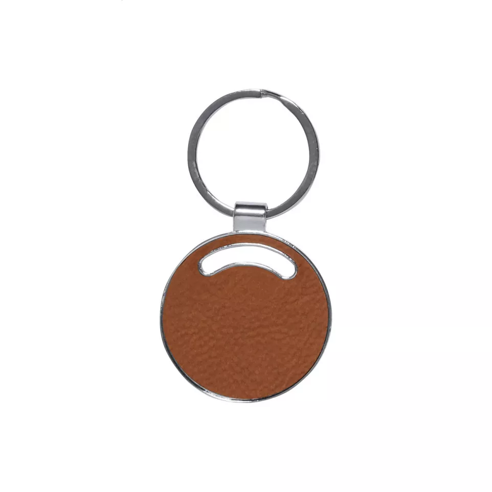 Behok marron  porte-clés, cercle 