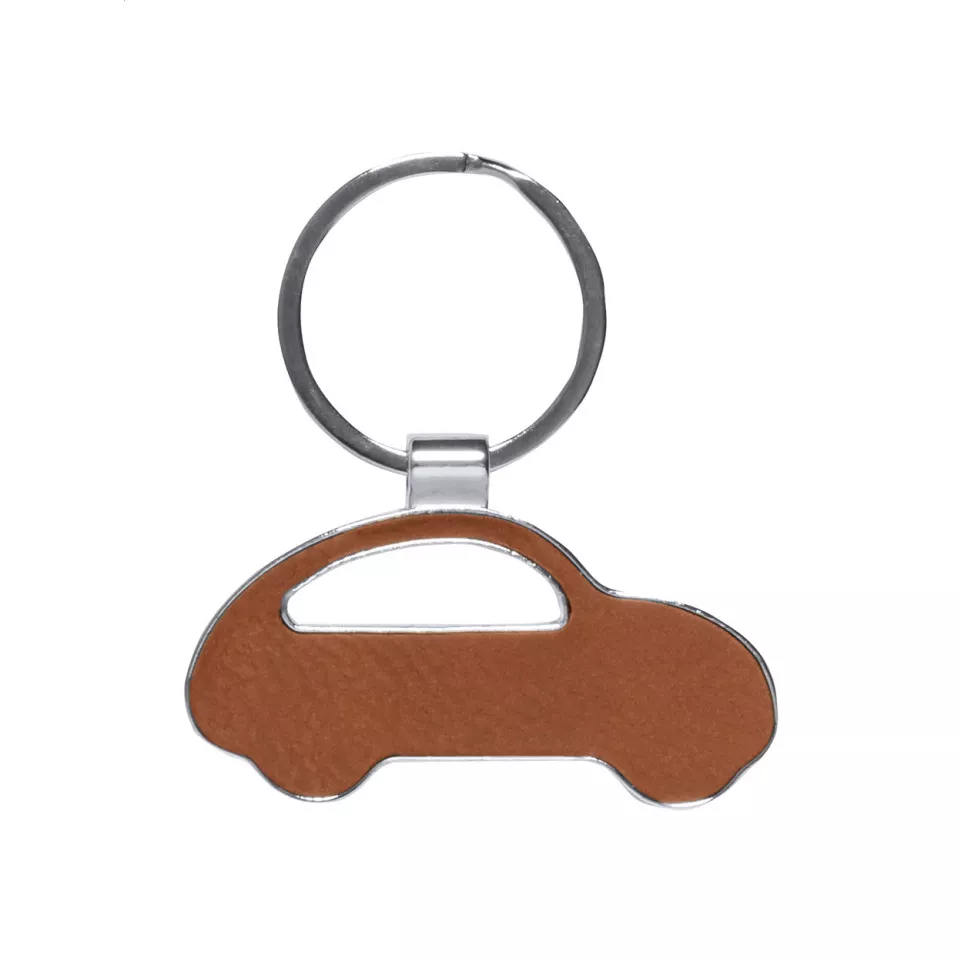 Behok bruin  sleutelhanger, auto 