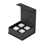 Arran zilver  ijsblokjes set 