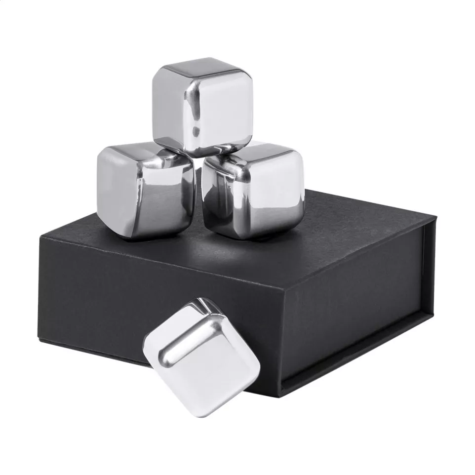 Arran zilver  ijsblokjes set 