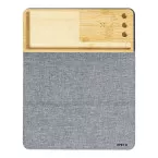 Atrova dark grey  wireless charger mousepad 