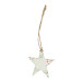Nuvli natuurlijk  Kerstboom ornament, ster 