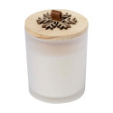 Flandle blanc  bougie Noël 