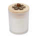 Flandle white  Christmas candle 