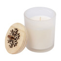 Flandle white  Christmas candle 