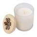 Flandle white  Christmas candle 