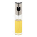 Liguria transparent argenté vaporisateur d'huile  
