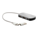 Raluhub silver  USB hub 