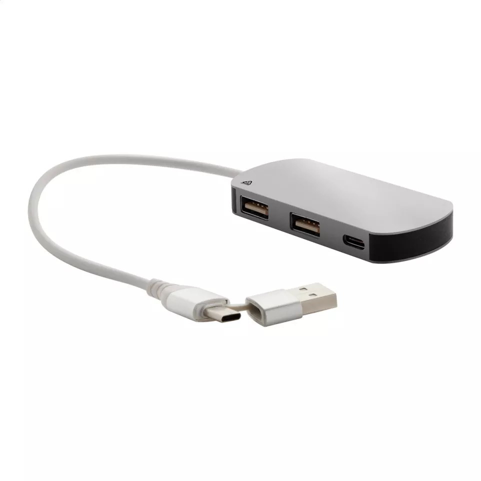 Raluhub silver  USB hub 